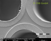Filtre nucléopores pour la dialyse | © CRB Analyse Service GmbH