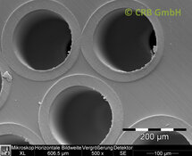 Filtre nucléopores pour la dialyse | © CRB Analyse Service GmbH
